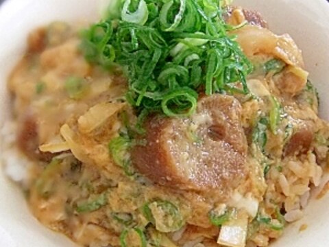 節約！肉なし！★なんちゃって関西風すき焼き玉子丼